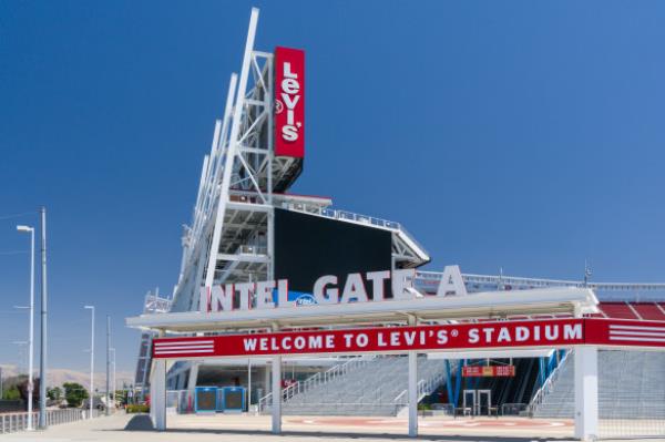 Levi’s Stadium in San Francisco, home of the San Francisco 49ers.